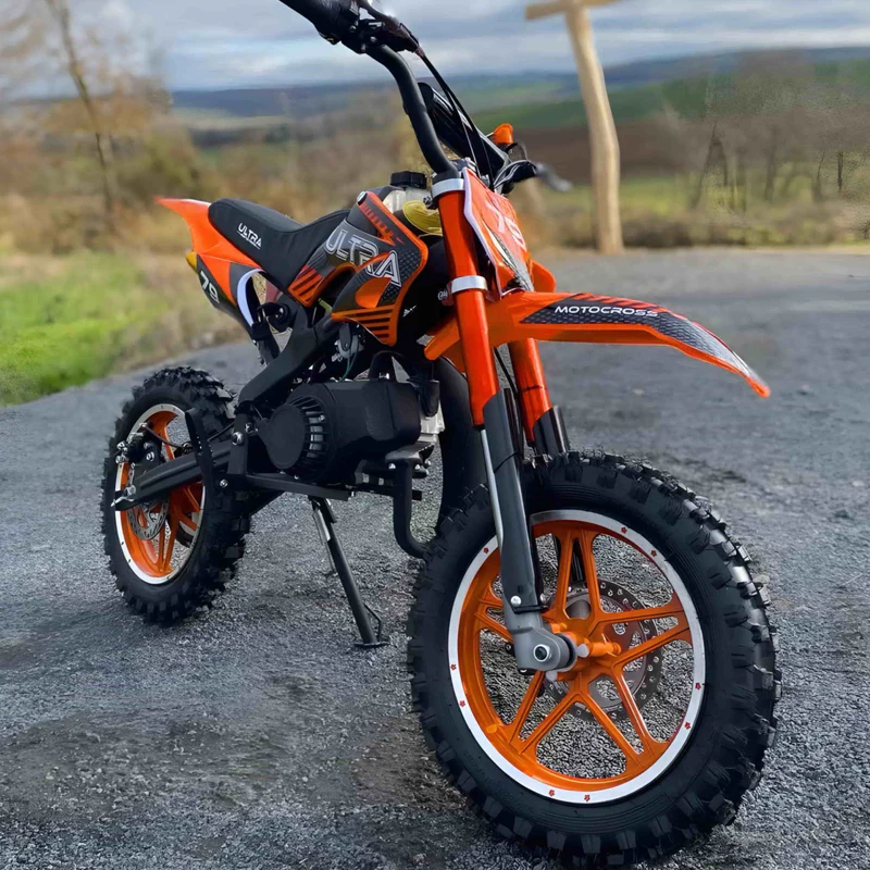 PitBike Minimoto Cross ULTRA 50cc 10/10 VARII COLORI ❤️🧡💚💙🖤