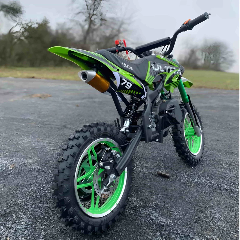 PitBike Minimoto Cross ULTRA 50cc 10/10 VARII COLORI ❤️🧡💚💙🖤