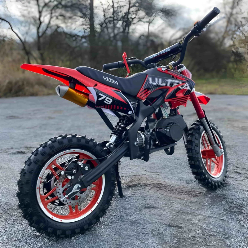 PitBike Minimoto Cross ULTRA 50cc 10/10 VARII COLORI ❤️🧡💚💙🖤