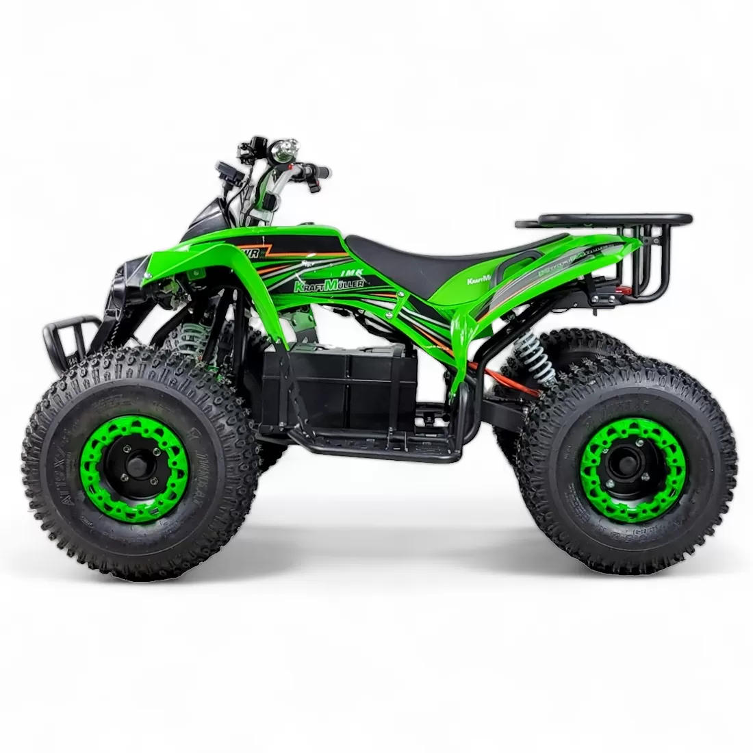 QUAD ELETTRICO WARRIOR KRAFTMULLER 1500W 60V XXL 8" VERDE 2025
