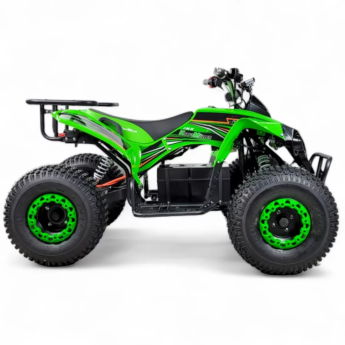 QUAD ELETTRICO WARRIOR KRAFTMULLER 1500W 60V XXL 8" VERDE 2025