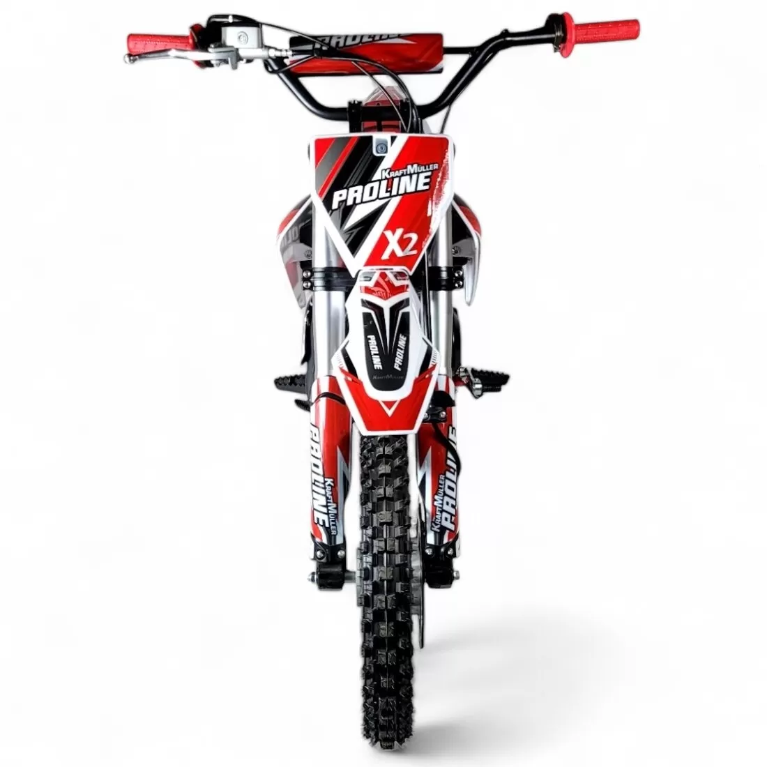 DIRT BIKE 110CC SEMI-AUTOMATICA 12/14" ROSSO ❤️
