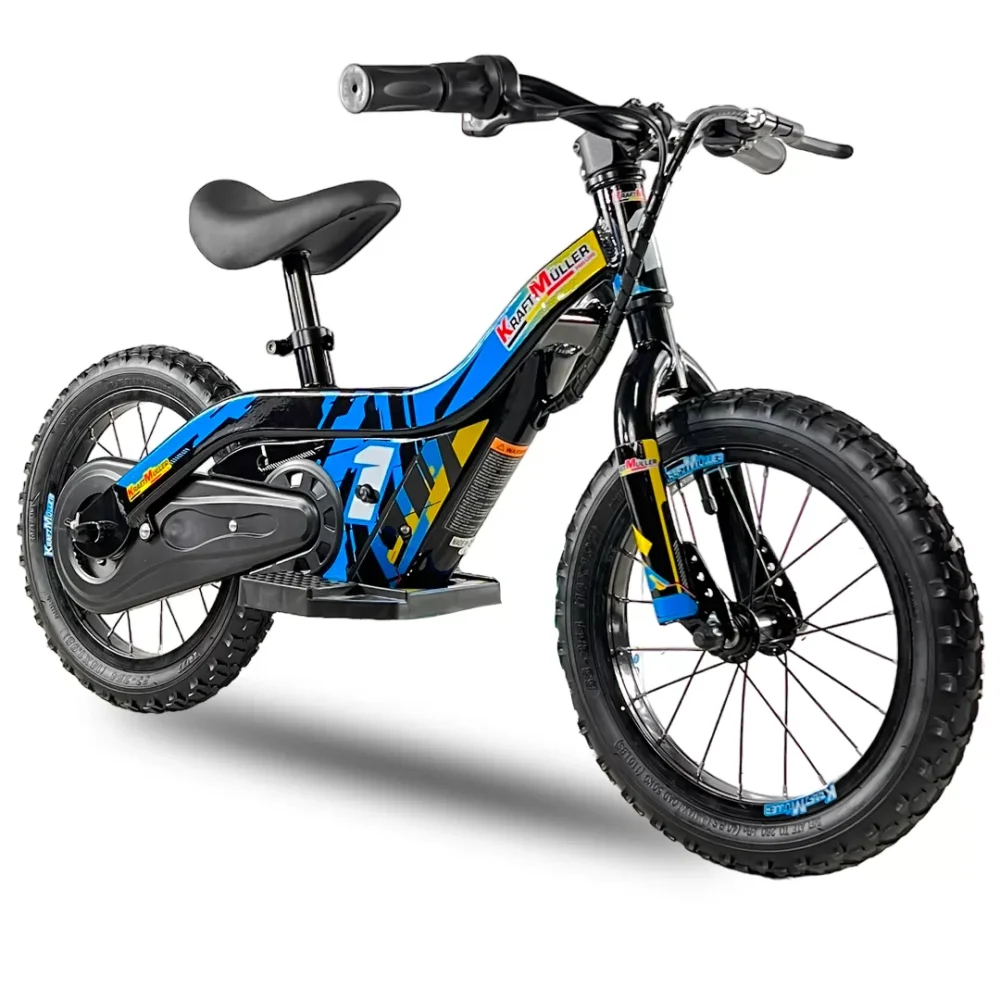 🚲 TERRAMOTO BB1 14" 💙 – Bici Elettrica Senza Pedali per Bambini (2-6 Anni)