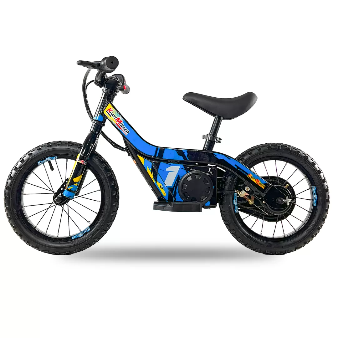 🚲 TERRAMOTO BB1 14" ❤️💚💙🩷 – Bici Elettrica Senza Pedali per Bambini (2-6 Anni)