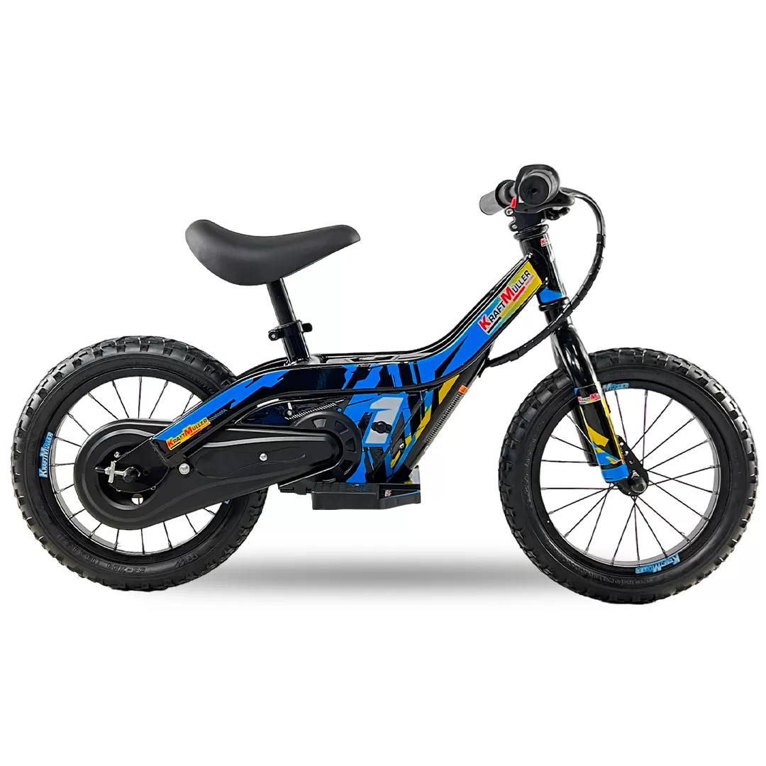 🚲 TERRAMOTO BB1 14" ❤️💚💙🩷 – Bici Elettrica Senza Pedali per Bambini (2-6 Anni)