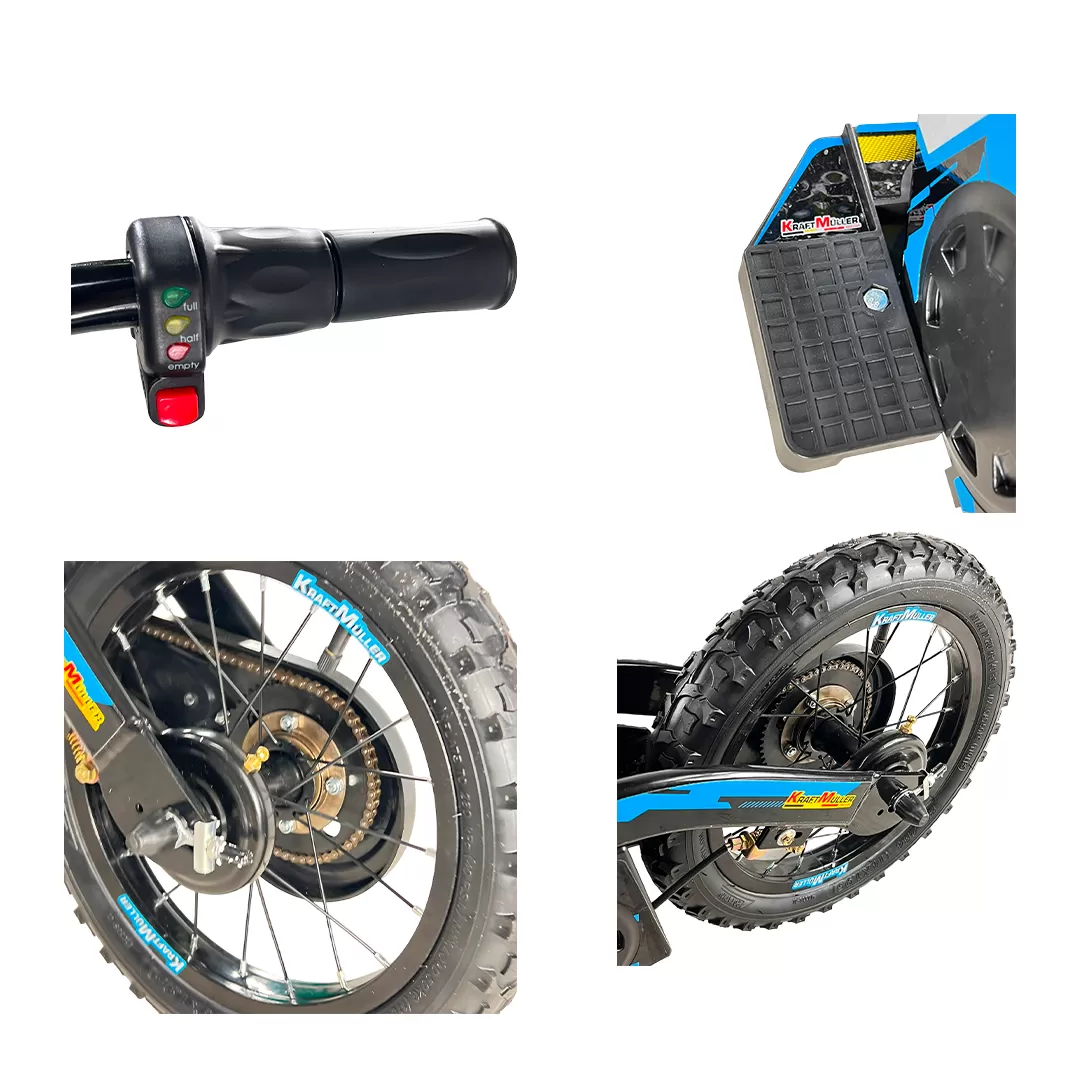 🚲 TERRAMOTO BB1 14" ❤️💚💙🩷 – Bici Elettrica Senza Pedali per Bambini (2-6 Anni)