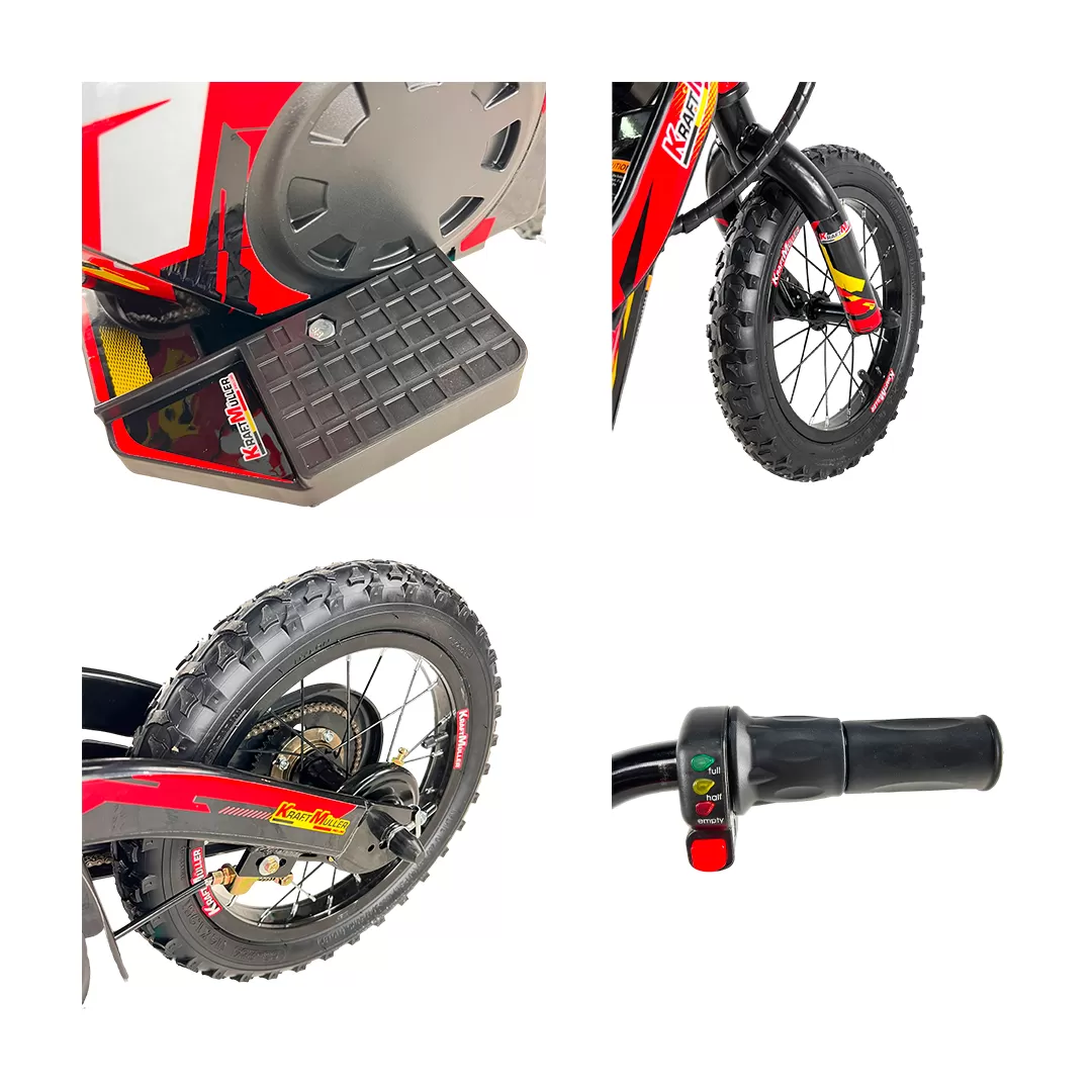 🚲 TERRAMOTO BB1 14" ❤️ – Bici Elettrica Senza Pedali per Bambini (2-6 Anni)