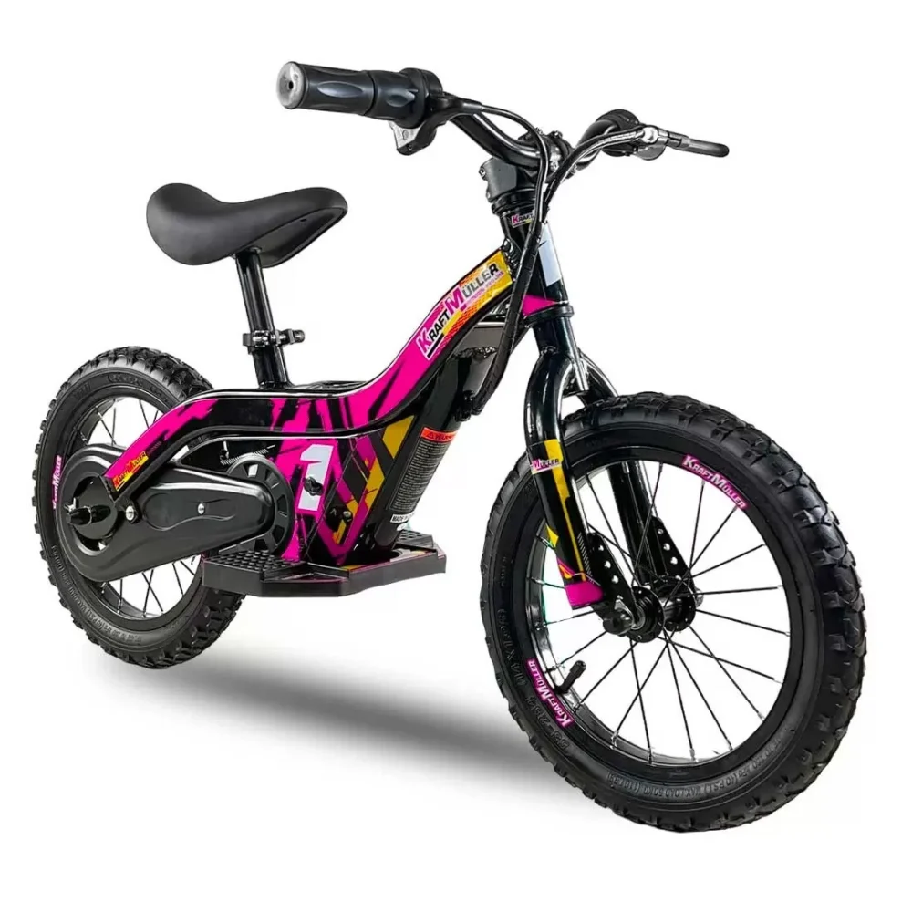 🚲 TERRAMOTO BB1 14" ❤️💚💙🩷 – Bici Elettrica Senza Pedali per Bambini (2-6 Anni)