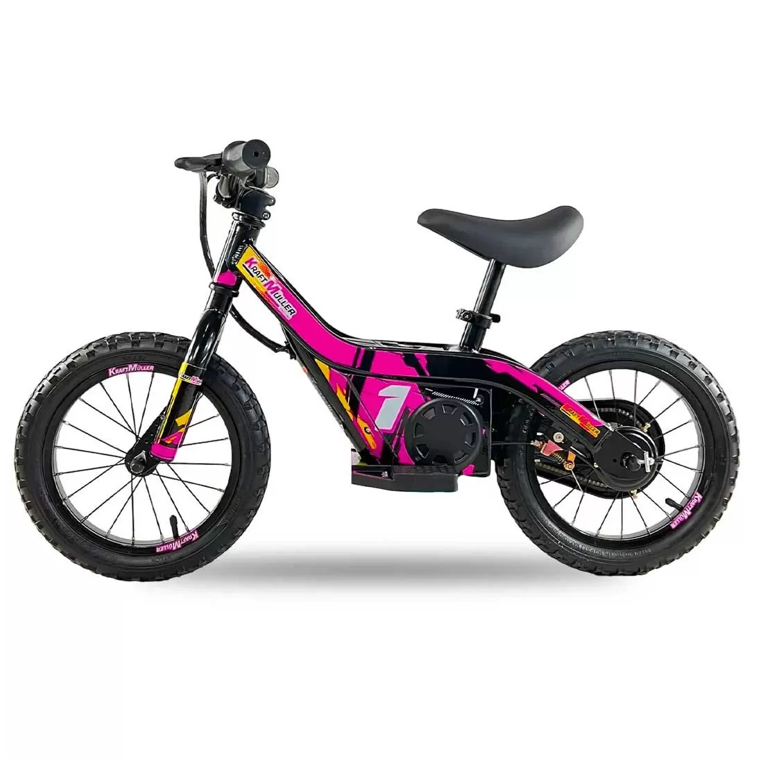 🚲 TERRAMOTO BB1 14" ❤️💚💙🩷 – Bici Elettrica Senza Pedali per Bambini (2-6 Anni)