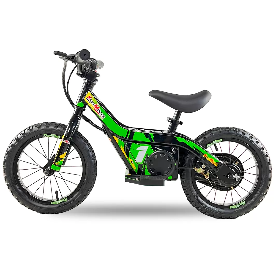 🚲 TERRAMOTO BB1 14" ❤️💚💙🩷 – Bici Elettrica Senza Pedali per Bambini (2-6 Anni)