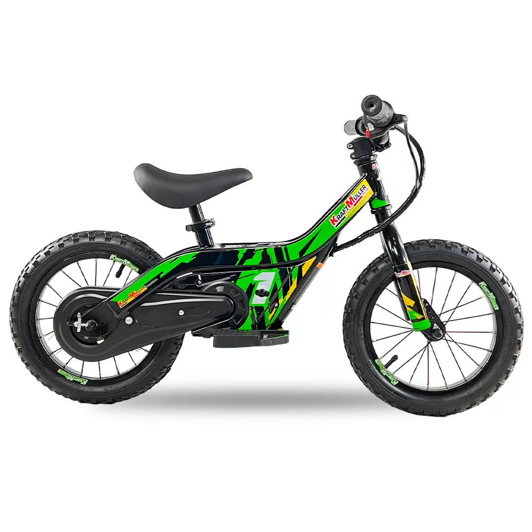 🚲 TERRAMOTO BB1 14" ❤️💚💙🩷 – Bici Elettrica Senza Pedali per Bambini (2-6 Anni)