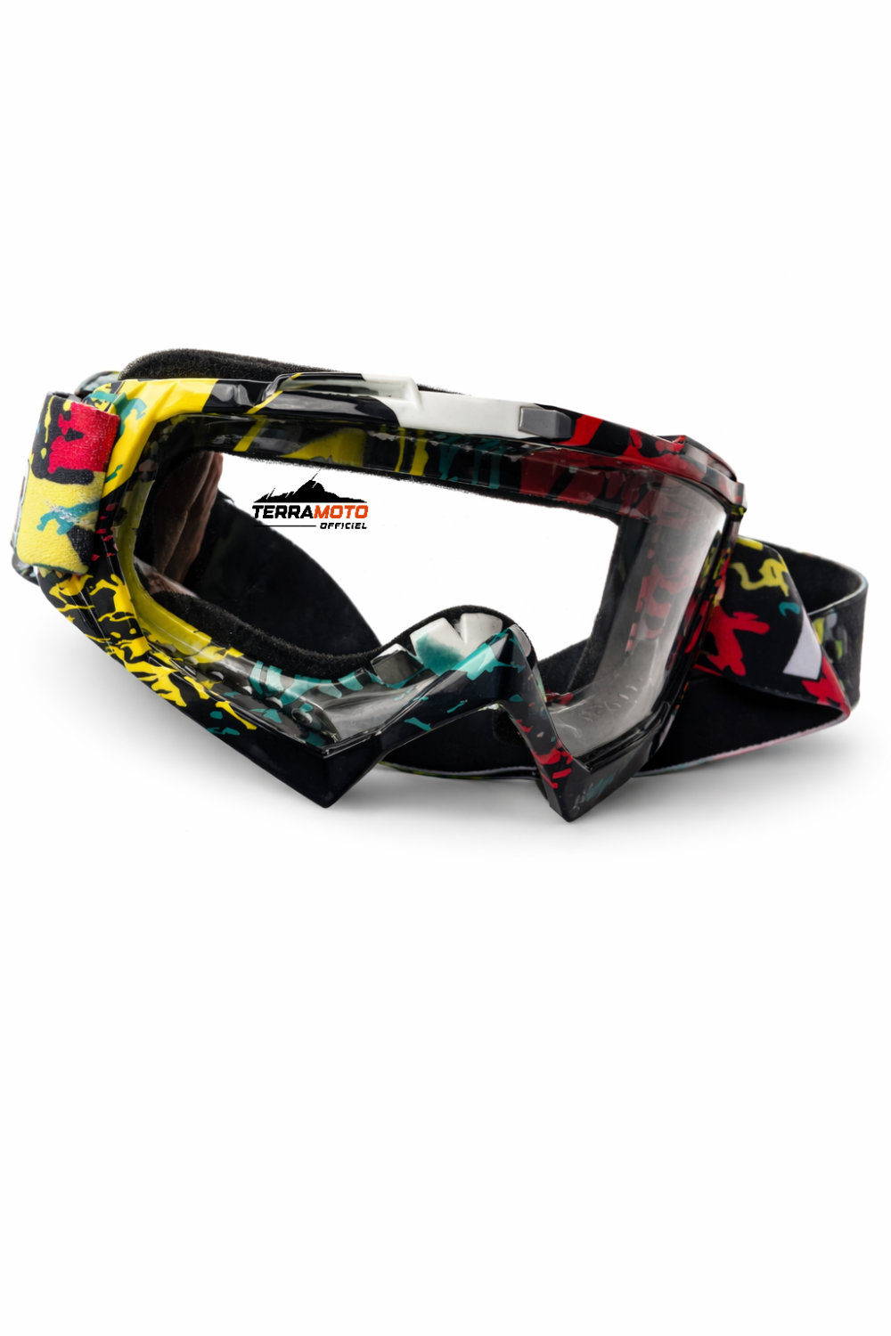 MascheraTERRAMOTO Maschera Cross TERRAMOTO | Visione Nitida & Sicurezza Totale 🔥VARII COLORI ❤️🧡💚💙